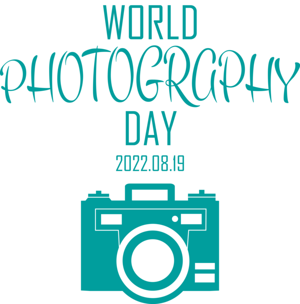 Transparent World Photography Day Design Logo Human for Photography Day for World Photography Day