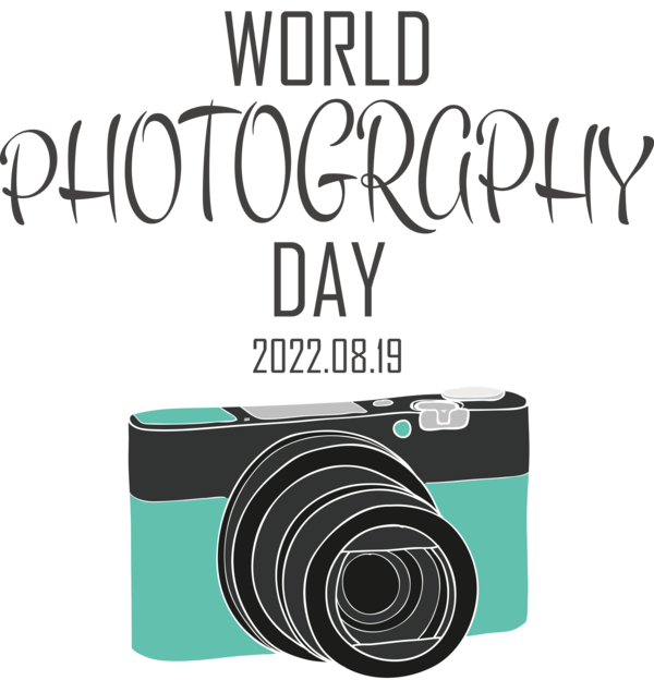 Transparent World Photography Day Camera Optics Lens for Photography Day for World Photography Day