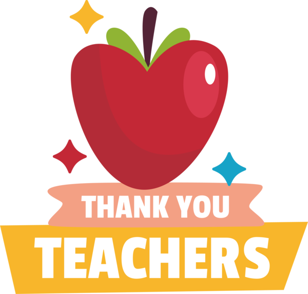 Transparent World Teacher's Day M-095 Flower Logo for Thank You Teacher for World Teachers Day