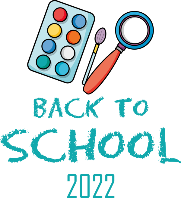 Transparent Back to School Design Text Line for Back to School 2022 for Back To School