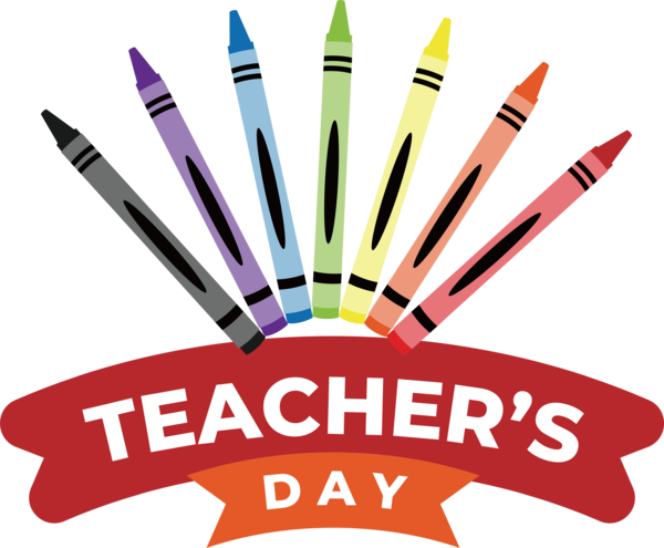 Transparent World Teacher's Day Pencil Logo Design for Teachers' Days for World Teachers Day