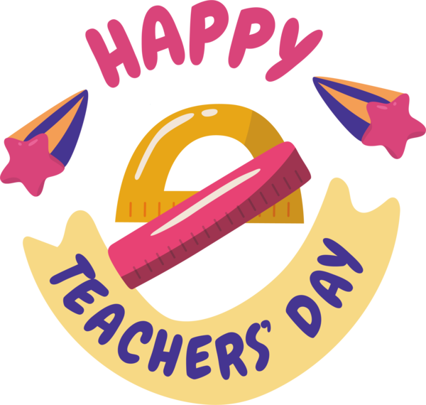 Transparent World Teacher's Day Logo Symbol Line for Teachers' Days for World Teachers Day