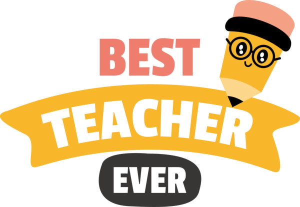 Transparent World Teacher's Day Human Logo for Best Teacher for World Teachers Day