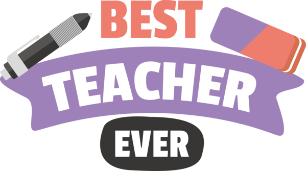 Transparent World Teacher's Day Logo  Nike for Best Teacher for World Teachers Day