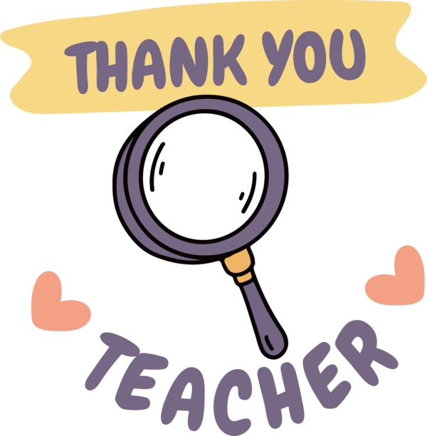 Transparent World Teacher's Day Human Logo Cartoon for Thank You Teacher for World Teachers Day