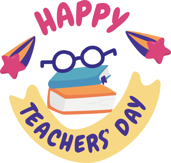 Transparent World Teacher's Day Line Logo Teachers' Day for Teachers' Days for World Teachers Day