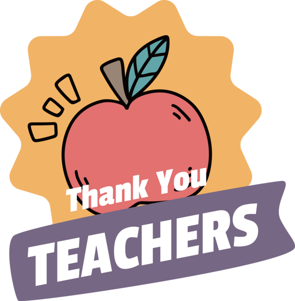 Transparent World Teacher's Day Human Logo Line for Thank You Teacher for World Teachers Day