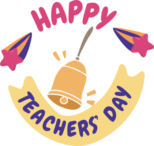 Transparent World Teacher's Day Logo Line Geometry for Teachers' Days for World Teachers Day