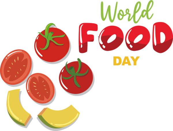 Transparent World Food Day Natural food Vegetable Superfood for Food Day for World Food Day