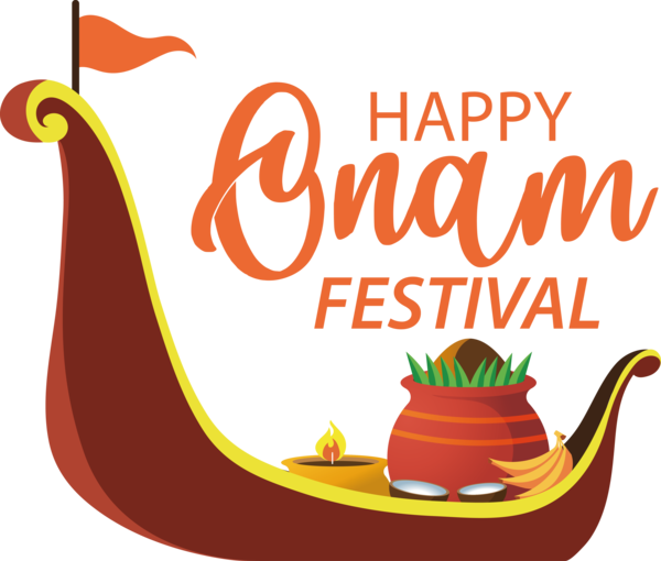 Transparent Onam Clip Art for Fall Festival Vector for Onam Harvest Festival for Onam