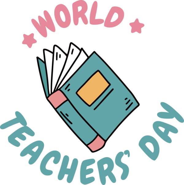 Transparent World Teacher's Day Human Logo Design for Teachers' Days for World Teachers Day