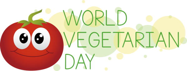 Transparent World Vegetarian Day Vegetable Logo Fruit for Vegetarian Day for World Vegetarian Day