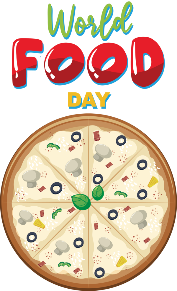 Transparent World Food Day Pizza Italian cuisine Pizza toppings for Food Day for World Food Day