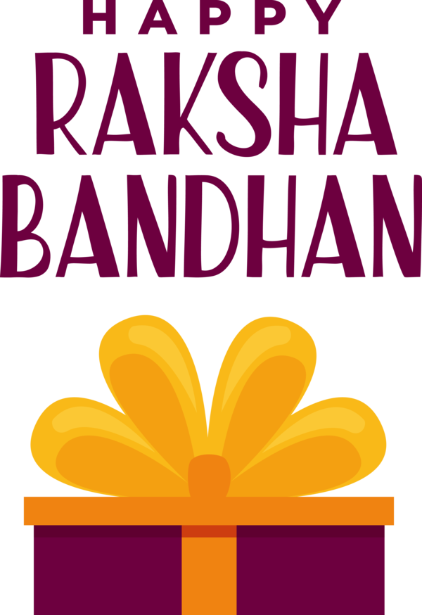 Transparent Raksha Bandhan Flower Line Yellow for Rakshabandhan for Raksha Bandhan
