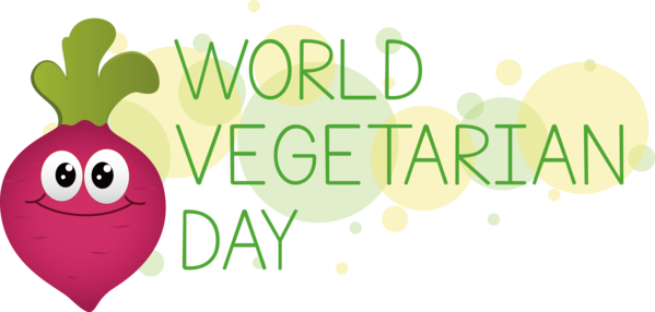 Transparent World Vegetarian Day Leaf Flower Green for Vegetarian Day for World Vegetarian Day