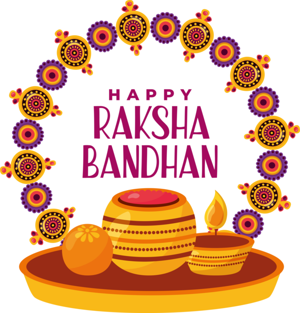 Transparent Raksha Bandhan Bracelet Necklace Pearl for Rakshabandhan for Raksha Bandhan