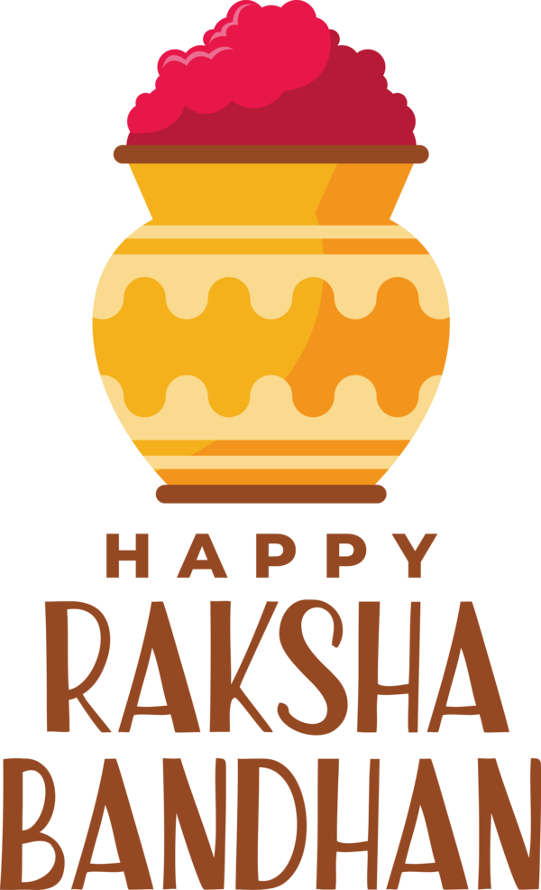 Transparent Raksha Bandhan Logo Line Fruit for Rakshabandhan for Raksha Bandhan