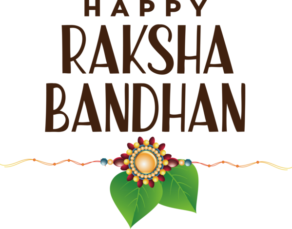 Transparent Raksha Bandhan Logo Flower Line for Rakshabandhan for Raksha Bandhan