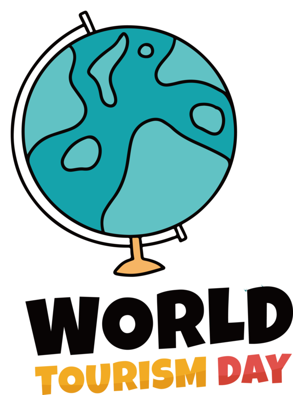 Transparent World Tourism Day Human Cartoon Logo for Tourism Day for World Tourism Day