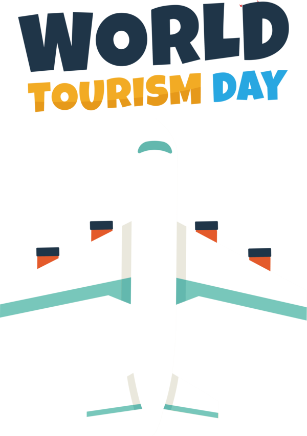 Transparent World Tourism Day Design Logo Font for Tourism Day for World Tourism Day