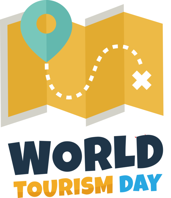Transparent World Tourism Day Design Logo Diagram for Tourism Day for World Tourism Day