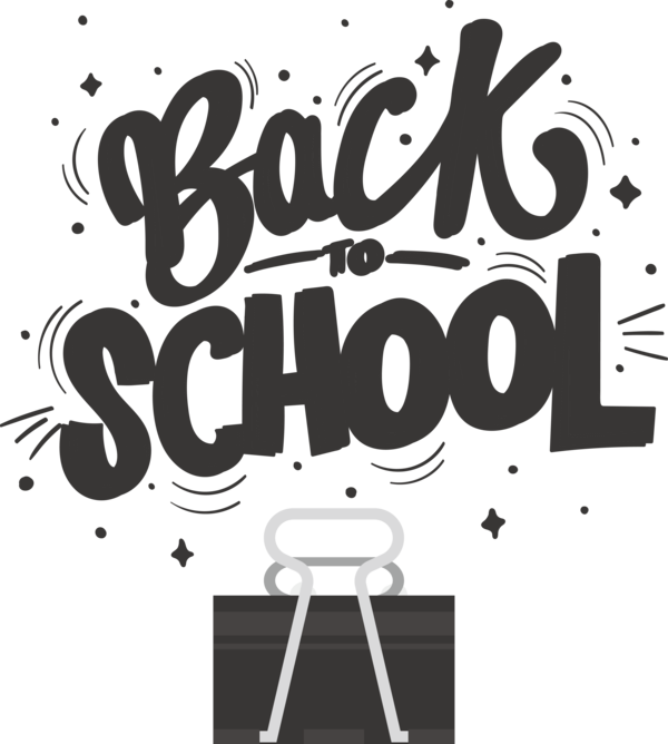 Transparent Back to School Design Logo Font for Back to School 2022 for Back To School