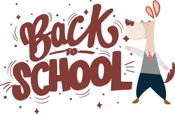 Transparent Back to School Human Logo Cartoon for Back to School 2022 for Back To School