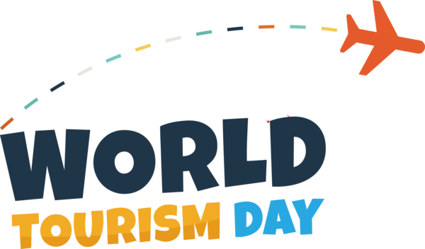 Transparent World Tourism Day Logo Design Organization for Tourism Day for World Tourism Day