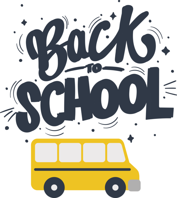 Transparent Back to School Logo Cartoon Design for Back to School 2022 for Back To School