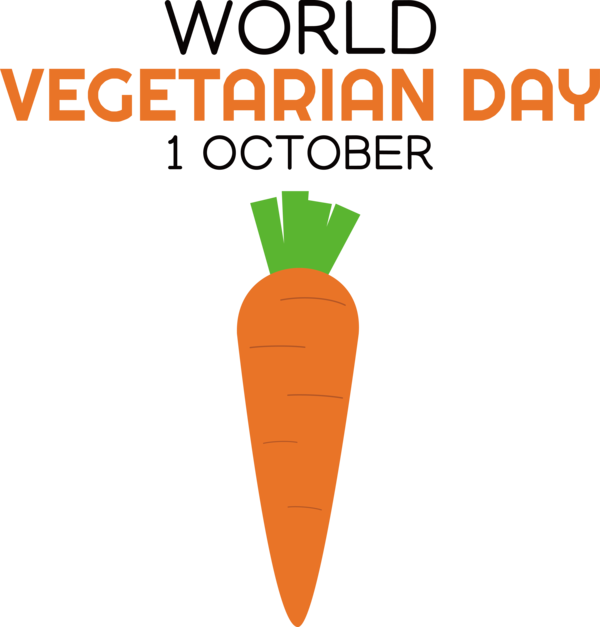 Transparent World Vegetarian Day Logo Vegetable Design for Vegetarian Day for World Vegetarian Day