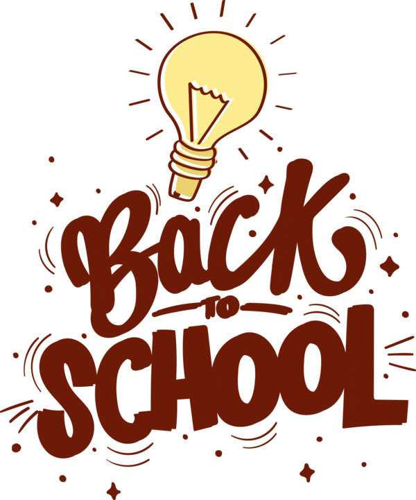 Transparent Back to School Logo Design Line for Back to School 2022 for Back To School