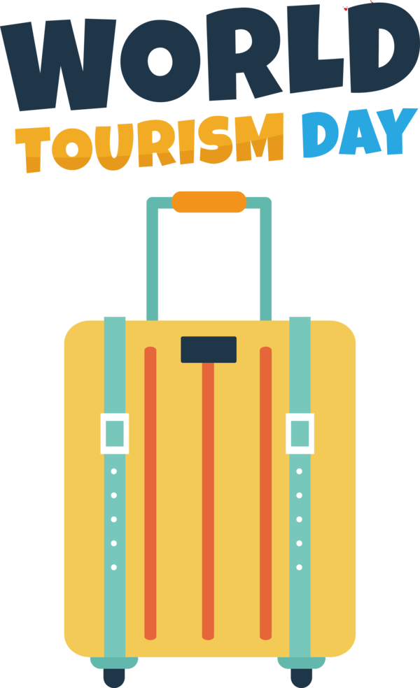 Transparent World Tourism Day Design Logo Text for Tourism Day for World Tourism Day