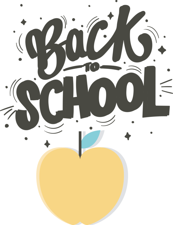 Transparent Back to School Logo Design Heart for Back to School 2022 for Back To School