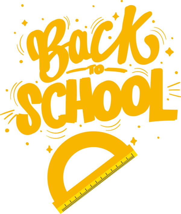 Transparent Back to School Logo Line Text for Back to School 2022 for Back To School