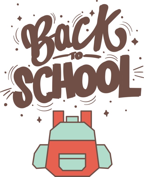 Transparent Back to School Human Logo Cartoon for Back to School 2022 for Back To School