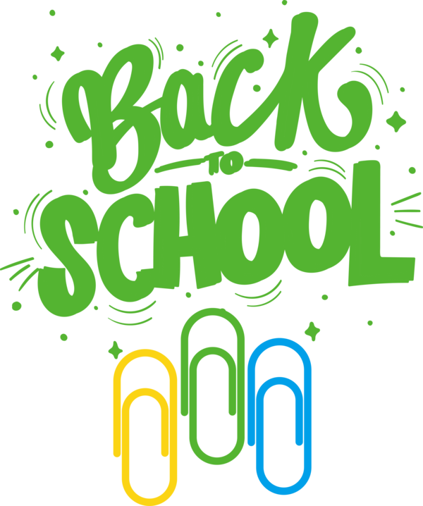 Transparent Back to School Logo Design Number for Back to School 2022 for Back To School