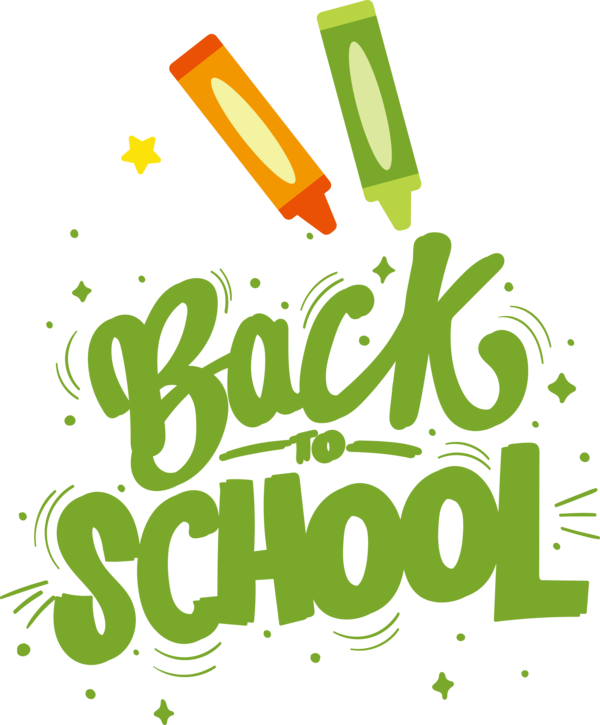 Transparent Back to School Logo Leaf Design for Back to School 2022 for Back To School