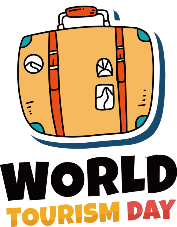 Transparent World Tourism Day Car Logo Cartoon for Tourism Day for World Tourism Day