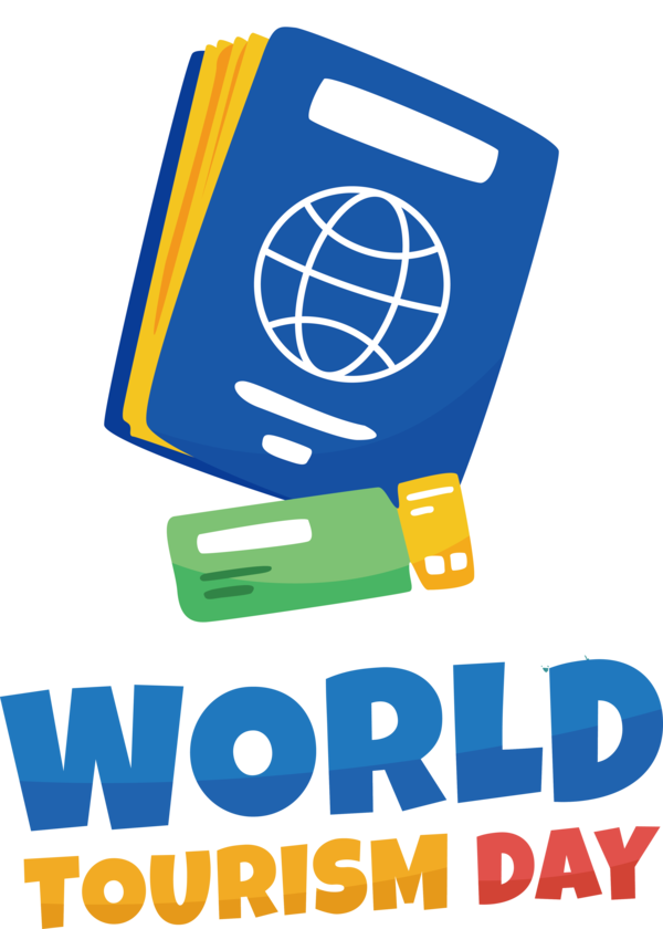 Transparent World Tourism Day Logo Symbol Zonvaart Reizen for Tourism Day for World Tourism Day