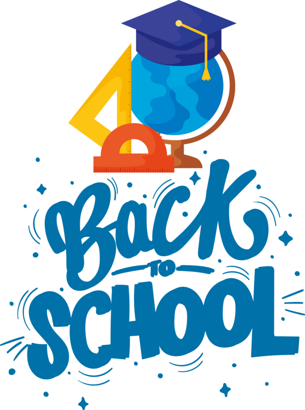 Transparent Back to School Design Logo Line for Back to School 2022 for Back To School