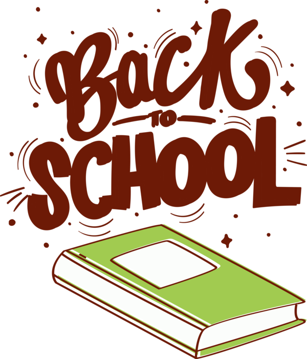Transparent Back to School Logo Cartoon Line for Back to School 2022 for Back To School
