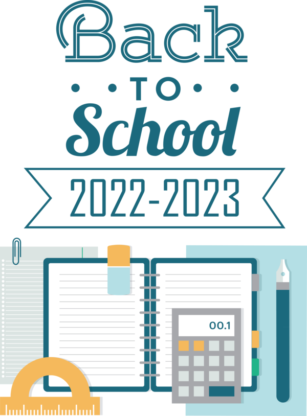 Transparent Back to School Ice Cream Font Lobster for Back to School 2023 for Back To School