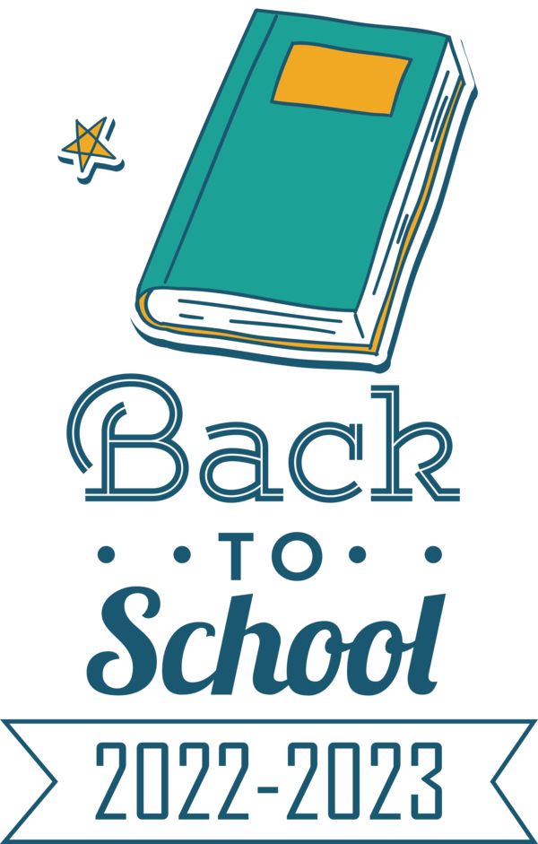 Transparent Back to School Logo Design Line for Back to School 2023 for Back To School