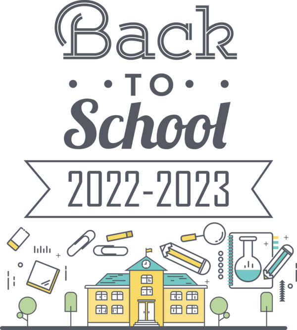 Transparent Back to School Design Human Ice Cream for Back to School 2023 for Back To School