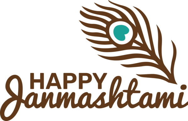 Transparent Janmashtami Coworking Space Logo for Krishna for Janmashtami