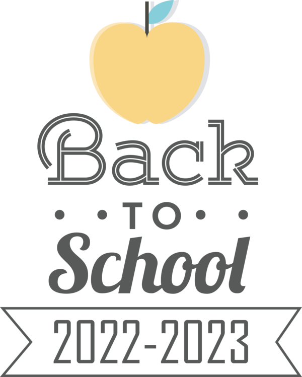 Transparent Back to School Logo Line Happiness for Back to School 2023 for Back To School