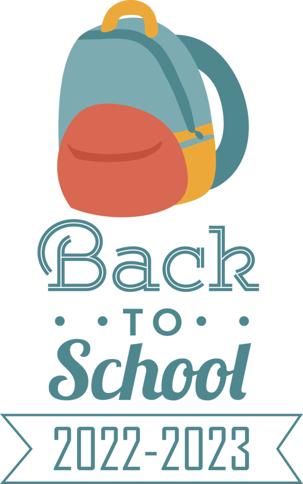 Transparent Back to School Design Logo Ice Cream for Back to School 2023 for Back To School