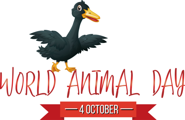 Transparent World Animal Day Birds Ducks Beak for Animal Day for World Animal Day
