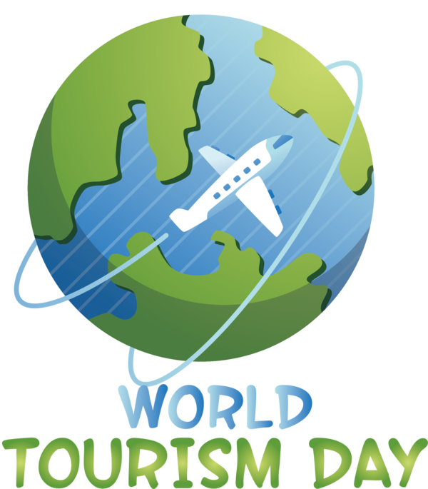 Transparent World Tourism Day Human Design Logo for Tourism Day for World Tourism Day
