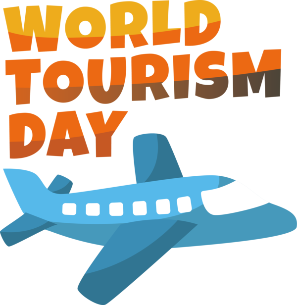 Transparent World Tourism Day Air travel Airplane Aerospace Engineering for Tourism Day for World Tourism Day